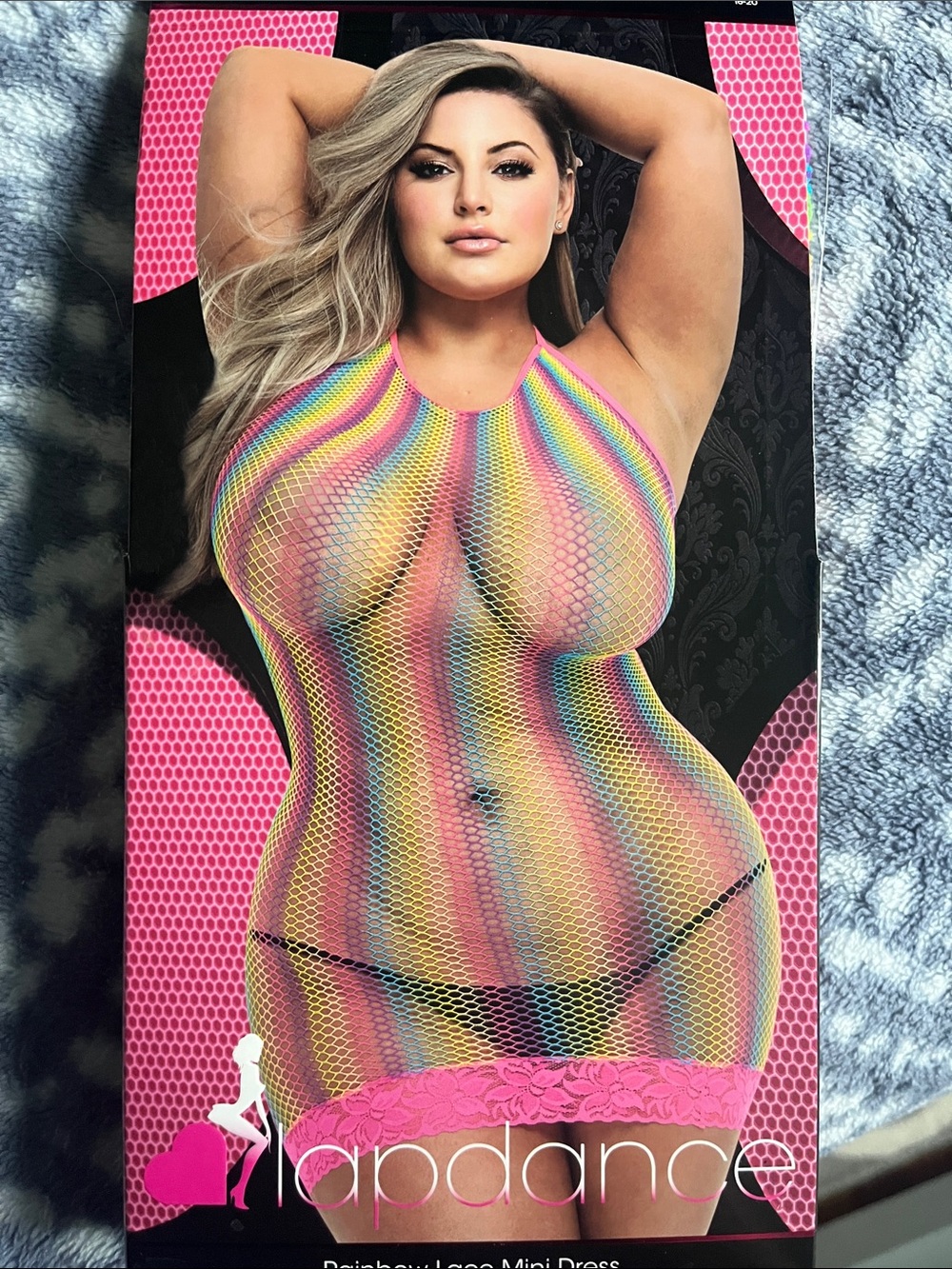 Cute rainbow chemise!